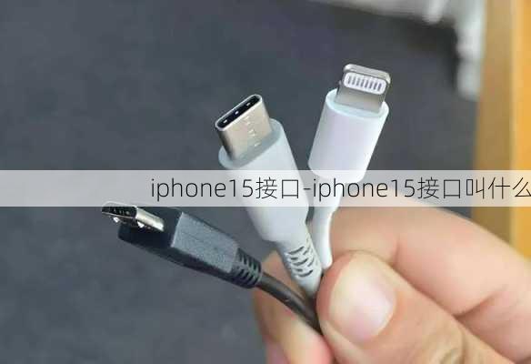 iphone15接口-iphone15接口叫什么