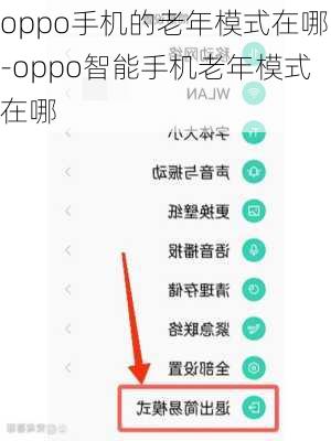 oppo手机的老年模式在哪-oppo智能手机老年模式在哪